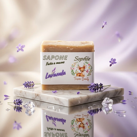 Sapone fatto a mano alla Lavanda - Sophie Tuscan Beauty