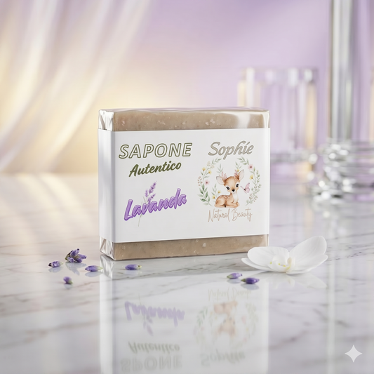 Sapone Autentico alla Lavanda - Sophie Natural Beauty